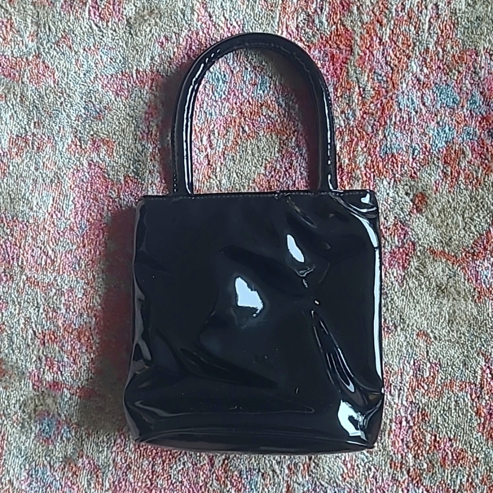 Jeanne Lottie patent purse